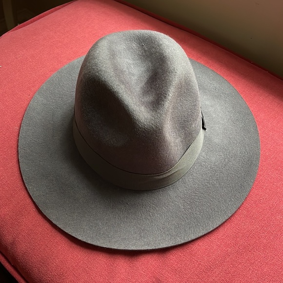 Gray East River Craft Wool Fedora Hat - Picture 7 of 9